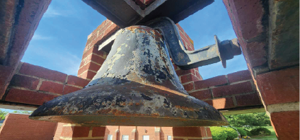 Image of the original Broad Street Church bell